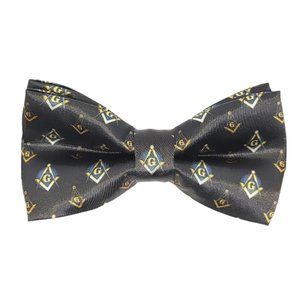 COPY - Freemasonry Compass & Square New! Men's Bow Tie